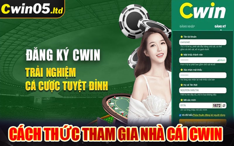 Hướng dẫn cách thức tham gia nhà cái cwin