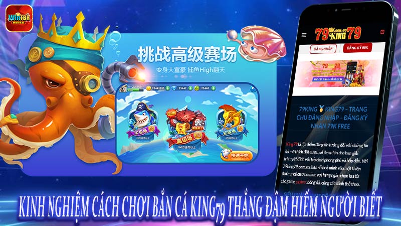 Kinh nghiệm cách chơi Bắn cá King79 thắng đậm hiếm người biết